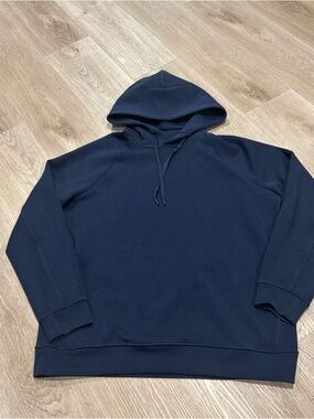 Lululemon Smooth Spacer Classic Fit Pullover Hoodie Men’s Medium True Navy